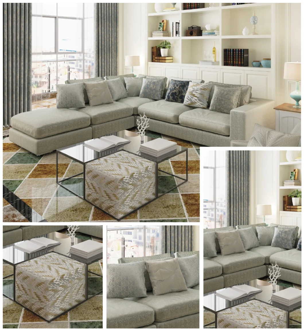 Jacquard Fabric for Sofa, Curtain, Furniture, Pillow