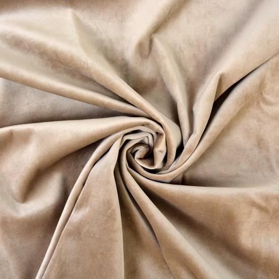 Home Texitle 100% Polyester Matt Velvet Upholstery Furniture Sofa Fabric