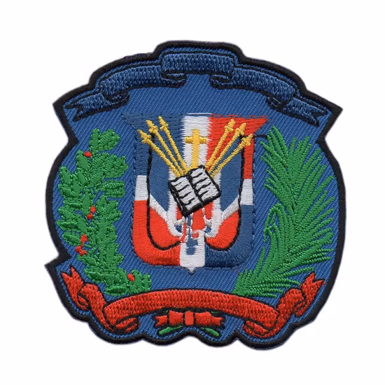 Custom Design Embroidered Patch Embroidered Name Badges Floral Embroidery Applique Design Classic Design Custom Embroidery Patches