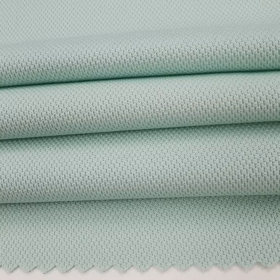 China Factory Popular Solid Color Custom Spandex Polyester Rib Fabric Knitted Fabric Breathable Soft Comfortable for T-Shirt