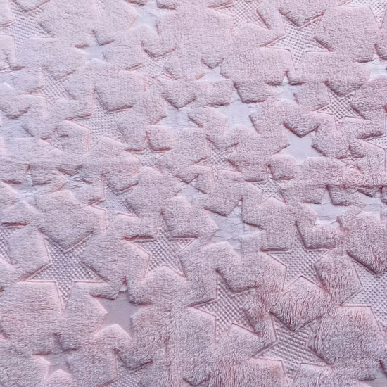 100% Polyester Supersoft Solid Coral Fleece Fabric